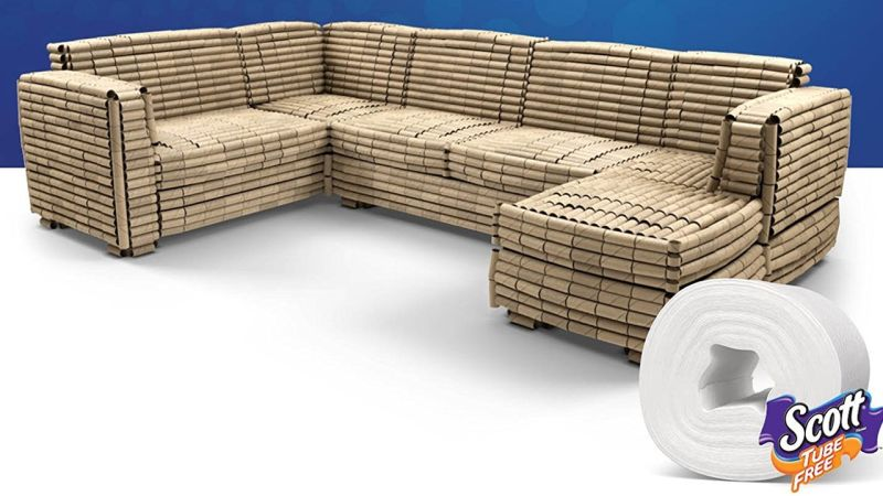 Scott Tube-Free Toilet Paper 48-Count, $12 after $2.50 coupon